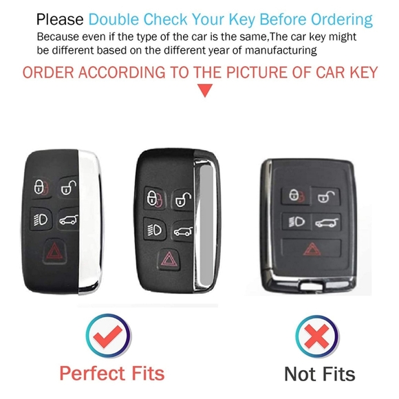 NWT Land Rover Premium Key Fob Cover - Picture 5 of 5